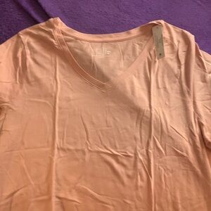 Women’s Peach Time and Tru V-neck Tee